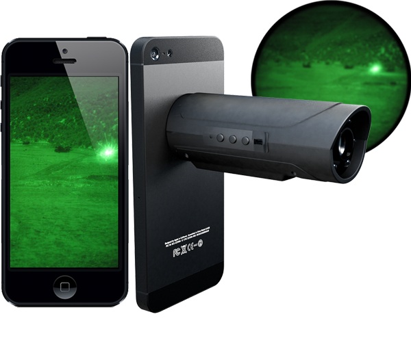 Snooperscope – use your phone as a night vision camera