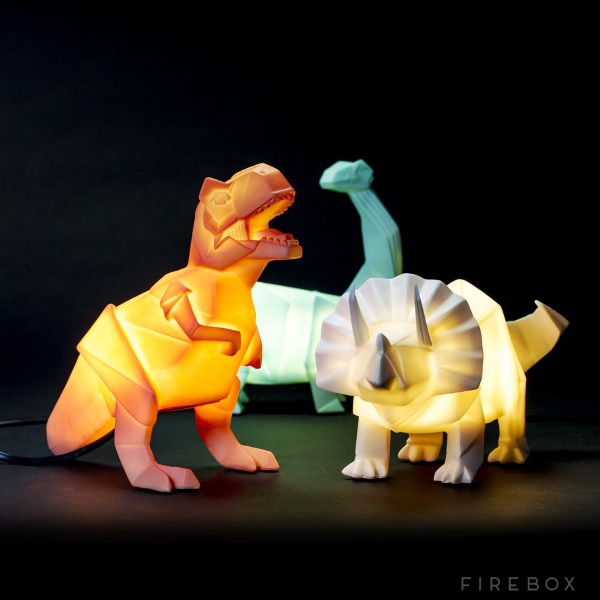 Dino Lamps – these thunder lizards are small but they sure are great
