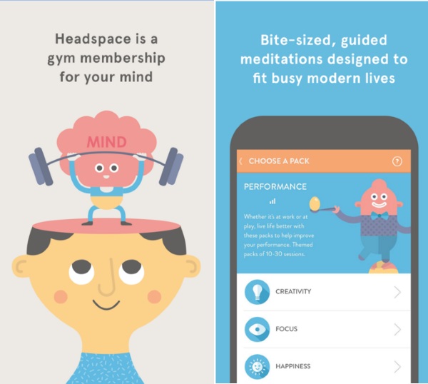 Headspace – make room in your mind with this app