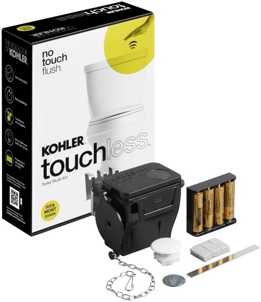 Touchless Toilet Flush Kit parts