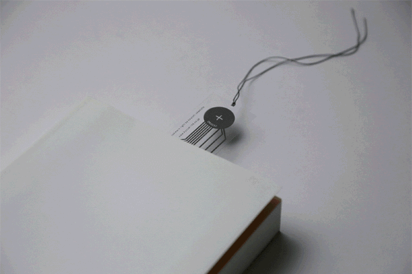 Bookmark light in use