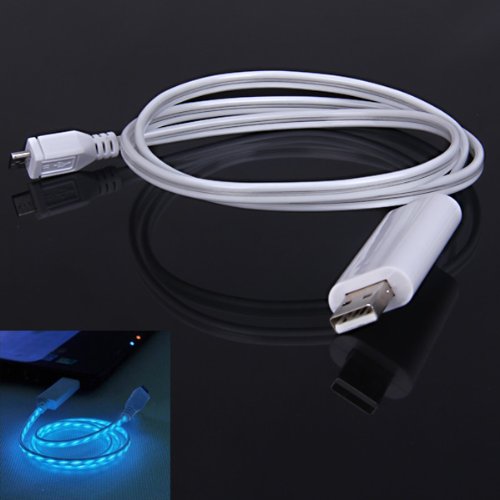 LED Micro USB Charging Cable – check how close your phone is to being charged by looking at this cable