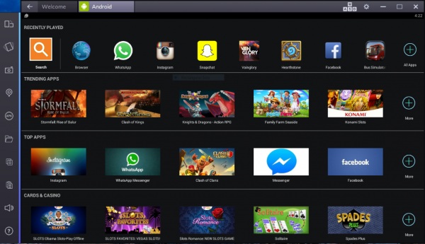 BlueStacks – play popular Android games from your desktop