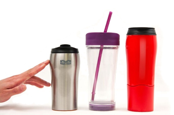 Mighty Mugs – no more wet desks with these drink holders