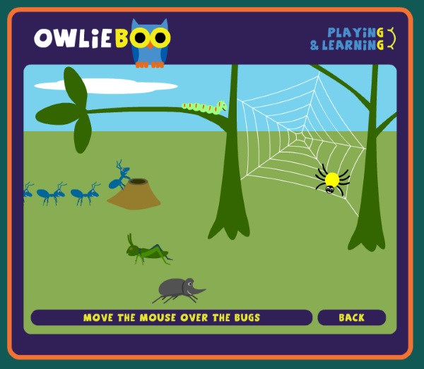 Owlie Boo – free computer games for little fingers