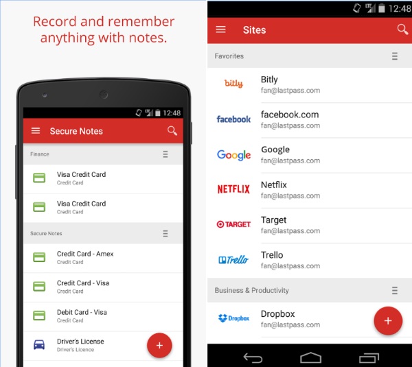 LastPass – never forget a password again