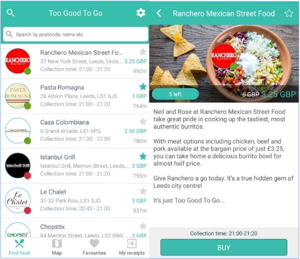 Too Good To Go – get some delish food on the cheap with this app