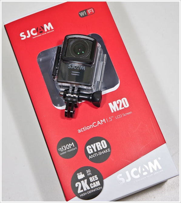 SJCAM M20 Action Camera – brilliant little camera is versatile and fully featured [Review]
