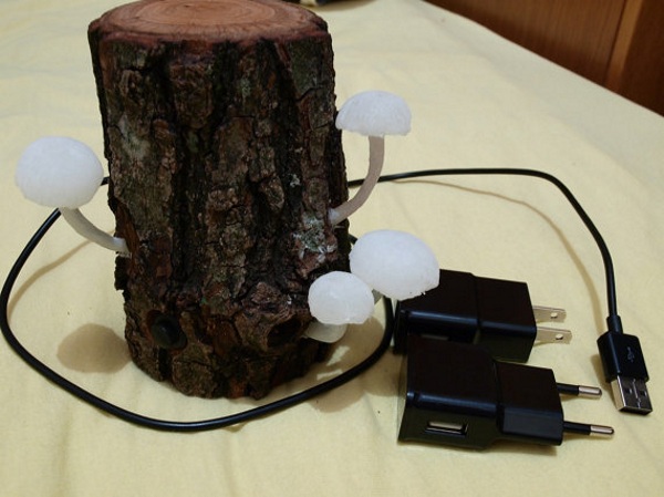 Mushroom Lamp – get more “natural” lighting