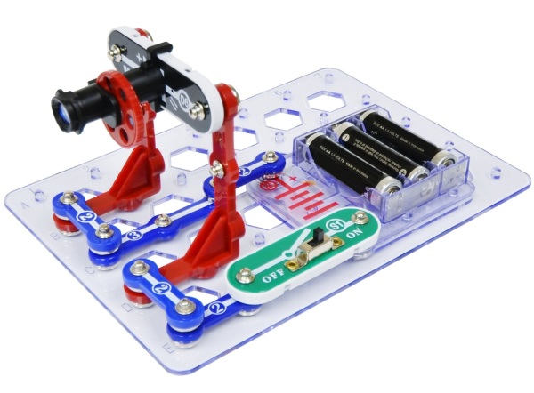 Snap Circuits 3D Illumination Electronics Discovery Kit – get started with electronics with this snap on kit