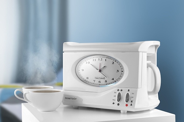 Teasmade Alarm Clock – tea, first thing in the morning, literally!