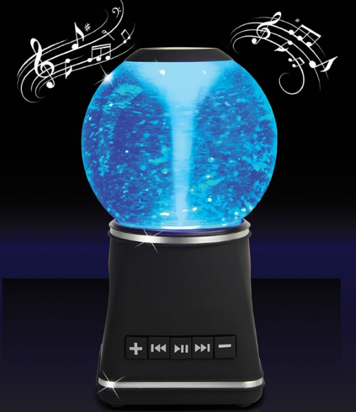 Sound Sensing Water Whirlwind Speaker – the music playing tornado in a bottle