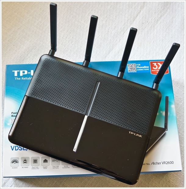 TP-Link AC 2600 Router Modem – fast, flexible and a great way to spice up your home WiFi network [Review]
