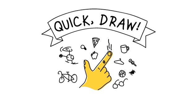 Quick, Draw – sort of like Pictionary with a computer
