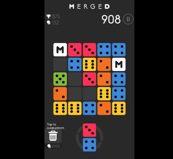 Merged – the no frills match-3 game to waste some time