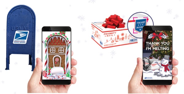 USPS AR App – a little holiday cheer from the post office