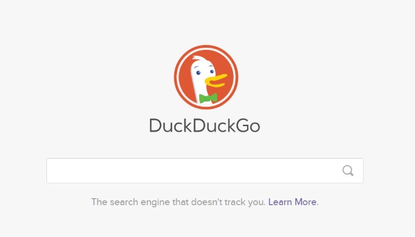 Duck Duck Go – search anonymously