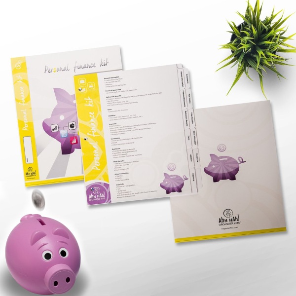 Personal Finance Organizer Kit – keep your receipts in one place