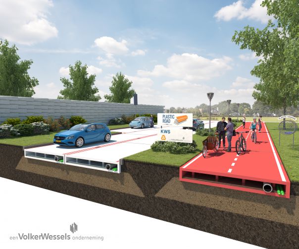PlasticRoad – the road made from our plastic waste