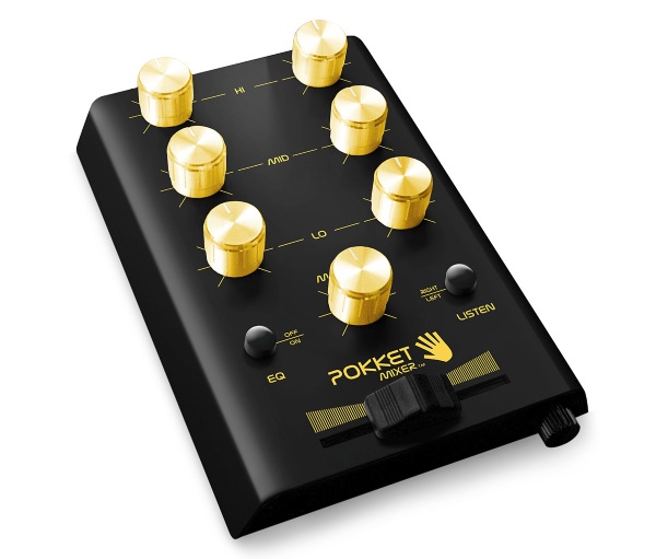 Pocket DJ Mixer – turn your friends’ music into a party