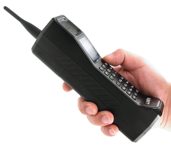 Retro Thick Brick Cell Phone – this phone is just a phone, a very old one