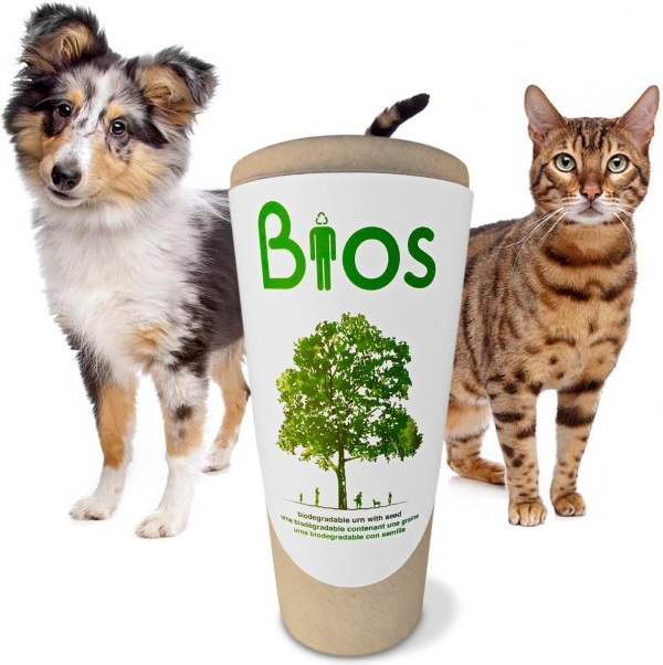 Bios Urn for Pets – turn your furry loved one into a tree after they pass