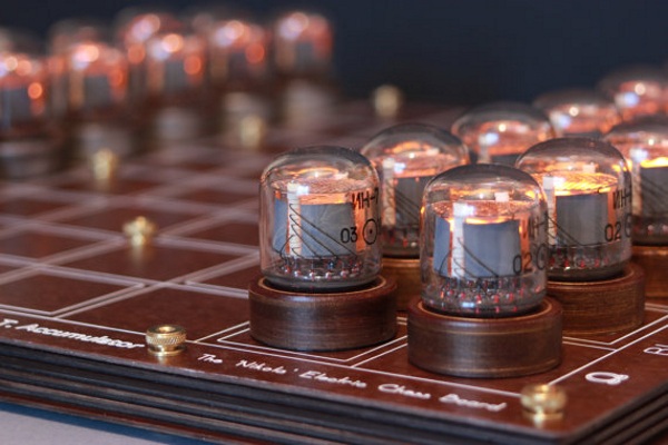 Nixie Chessboard – check out this cool take on the classic game