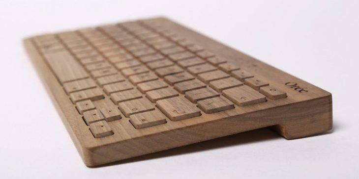 Orée Keyboard – Made out of wood, smells like wood! [REVIEW]
