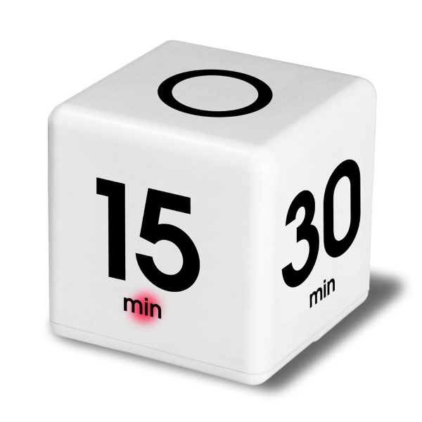 Miracle Cube Timer – you can’t really cheat with this simple timer