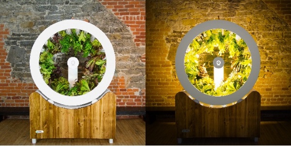 OGarden – check out this cool 360 degree space saving garden