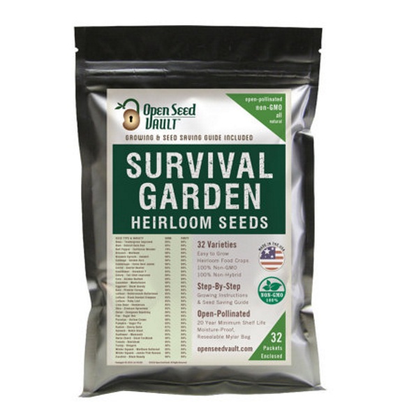 Survival Garden Heirloom Seeds – make sure you always have food by growing your own
