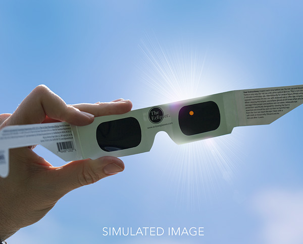 Solar Eclipse Glasses – get ready for some midday darkness
