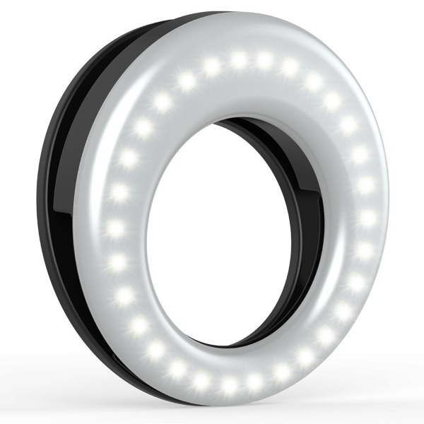 Clip On Ring Light – get better selfies with this simple light