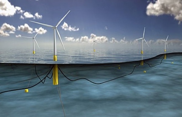 Hywind – these wind farms are planted in the ocean