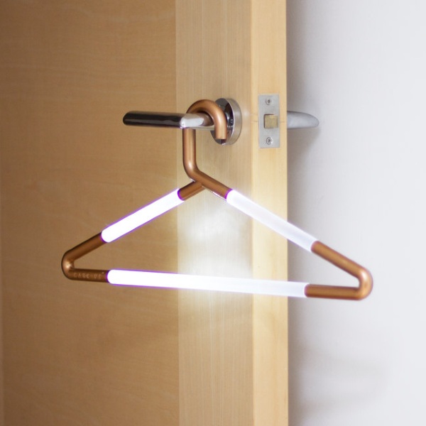 Hang Up Light – the perfect closet lamp