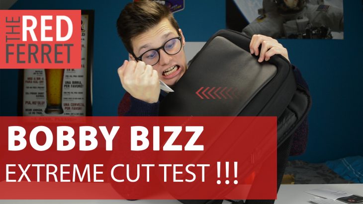 Bobby Bizz – This Backpack Transforms into A Briefcase and is Cutfree! [REVIEW] + EXTREME CUT TEST