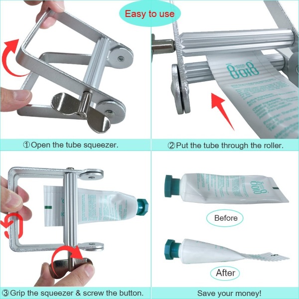 Toothpaste Squeezer – squeeze the most out of your products