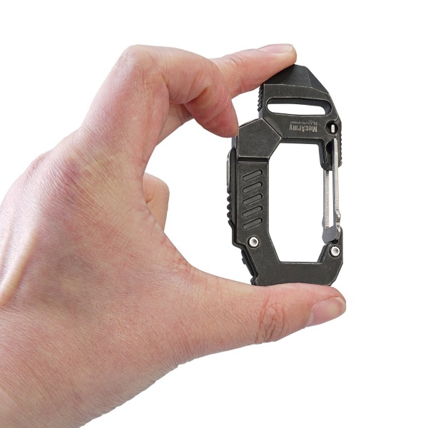 Carabiner Flashlight – keep a light handy with this