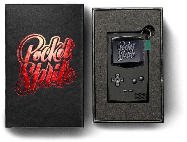 PocketSprite – the retro gaming device that fits on your keychain