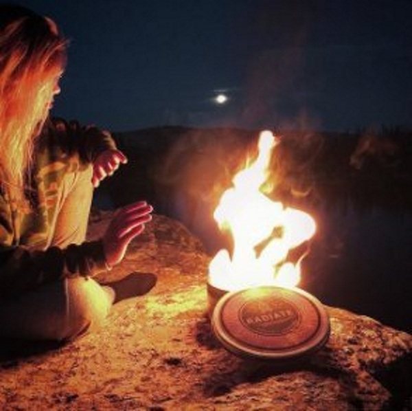 Radiate Portable Campfire – it’s a campfire, in a can