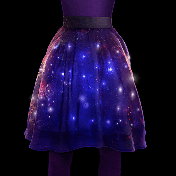 Twinkling Milky Way Skirt – be your own night sky