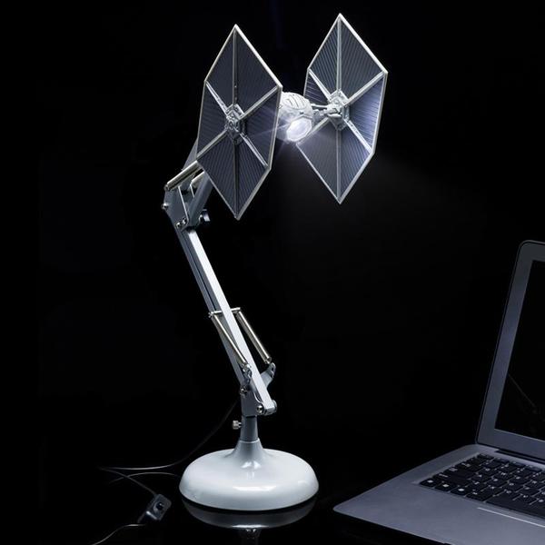 TIE Fighter Anglepoise Desk Lamp – keep the darkness but the Dark Side at bay