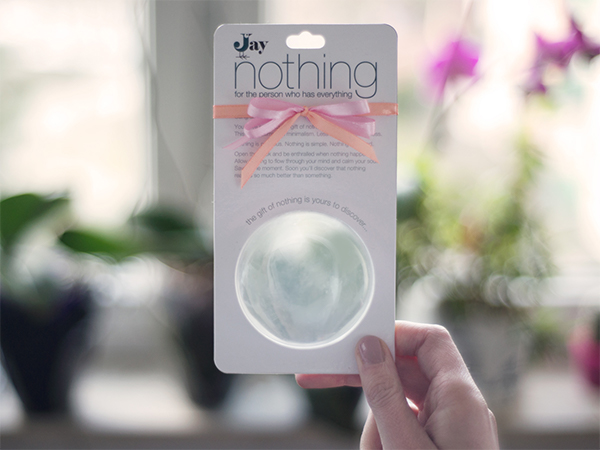 The Gift of Nothing – Weirdest Product Ever? [REVIEW]