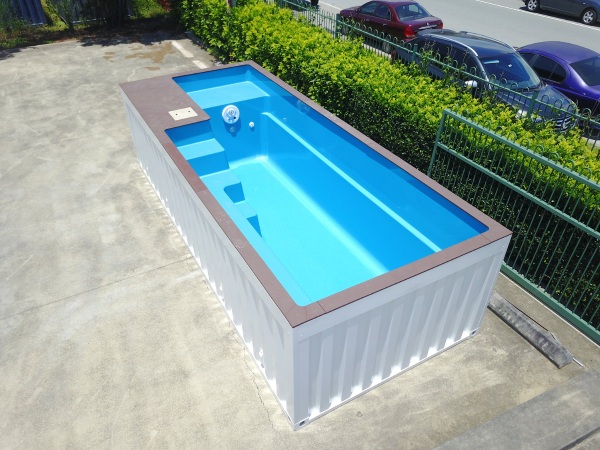 Shipping Container Pool – have a cool summer with these upcycled pools
