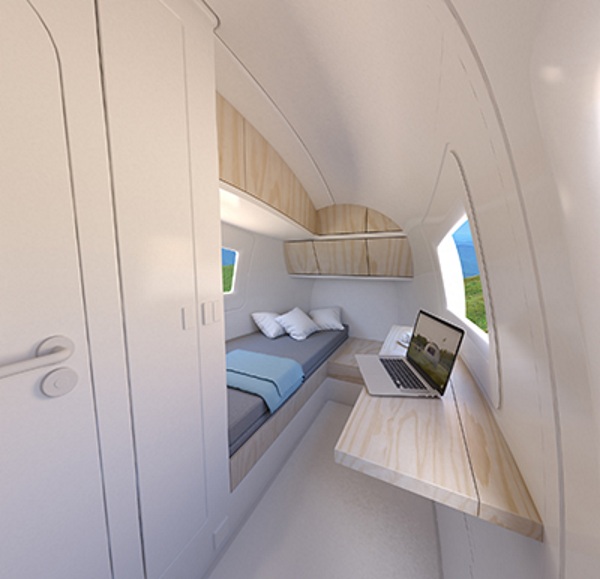 Ecocapsule – the tiny pod for comfortable off grid living