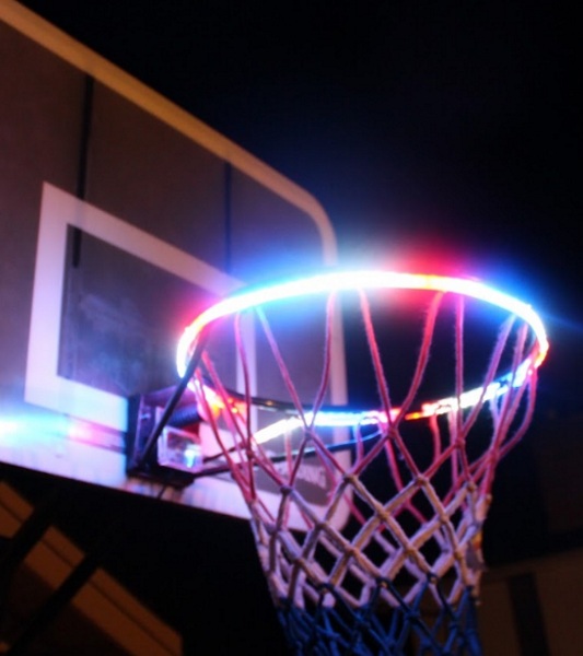 HoopLight – give your basketball hoop some flair