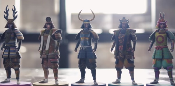 Samurai Avatar – 3D print yourself as a samurai