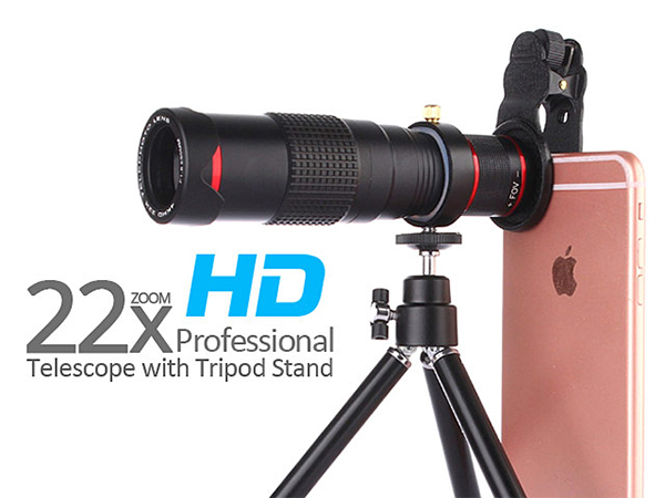 The BIG 22X Zoom Lens for Your Smartphone!