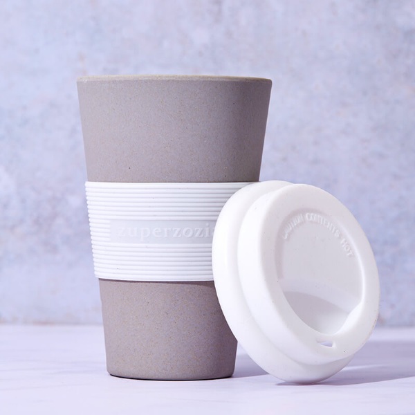 Bamboo Cruising Travel Mug – this reusable cup is biodegradable