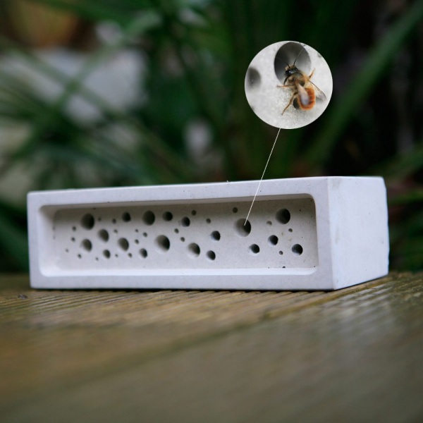 Bee Brick – this brick is a hotel for bees
